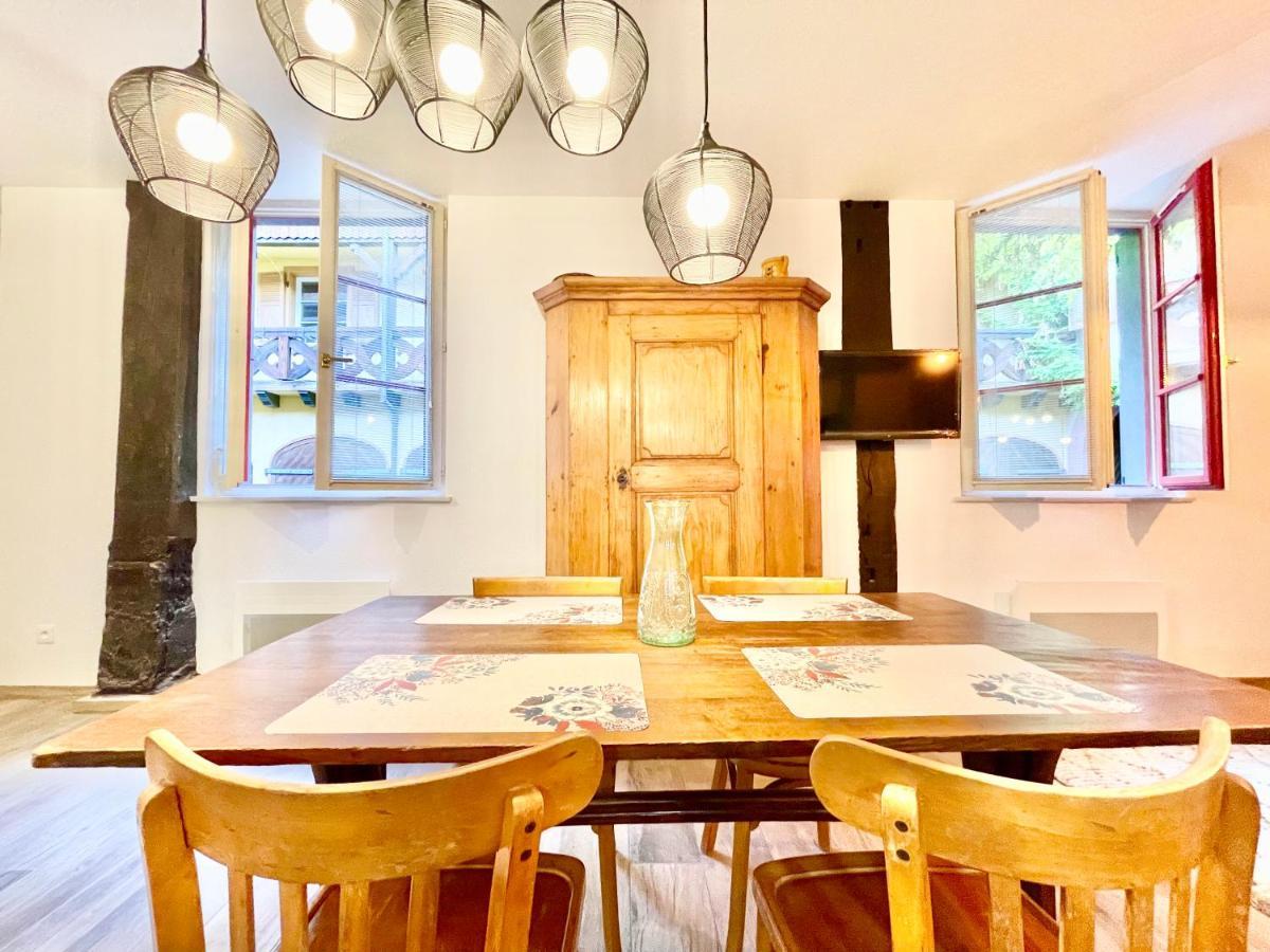 Colmar - Le Nichoir - Centre Historique - Parking Gratuit - Box Velo & Poussette Apartment ภายนอก รูปภาพ
