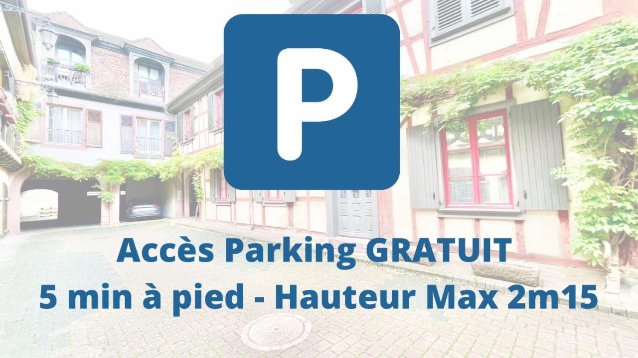 Colmar - Le Nichoir - Centre Historique - Parking Gratuit - Box Velo & Poussette Apartment ภายนอก รูปภาพ